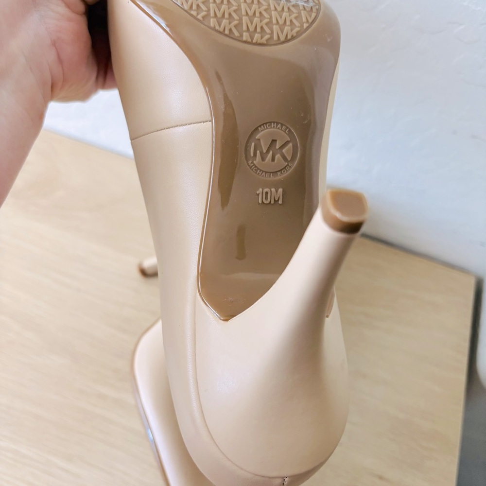 Michael Kors Dorothy‎ Flex Leather Pump Size 10M - Picture 6 of 8